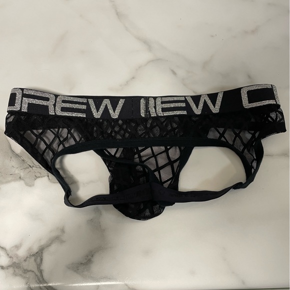 Andrew Christian lace mesh lattice jock Large - Picture 3 of 3